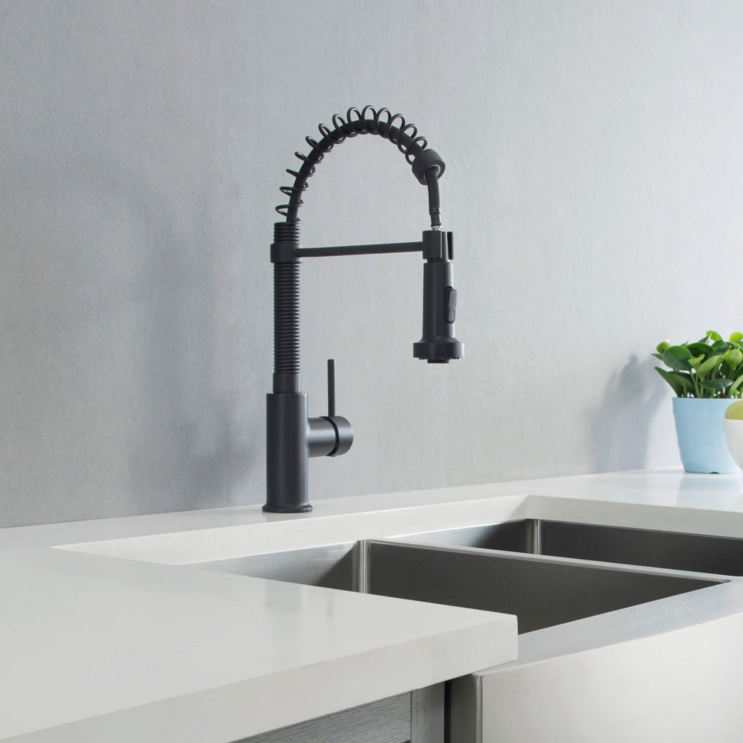 Genova Commercial-Style Single-Handle Pull-Down Kitchen Faucet
