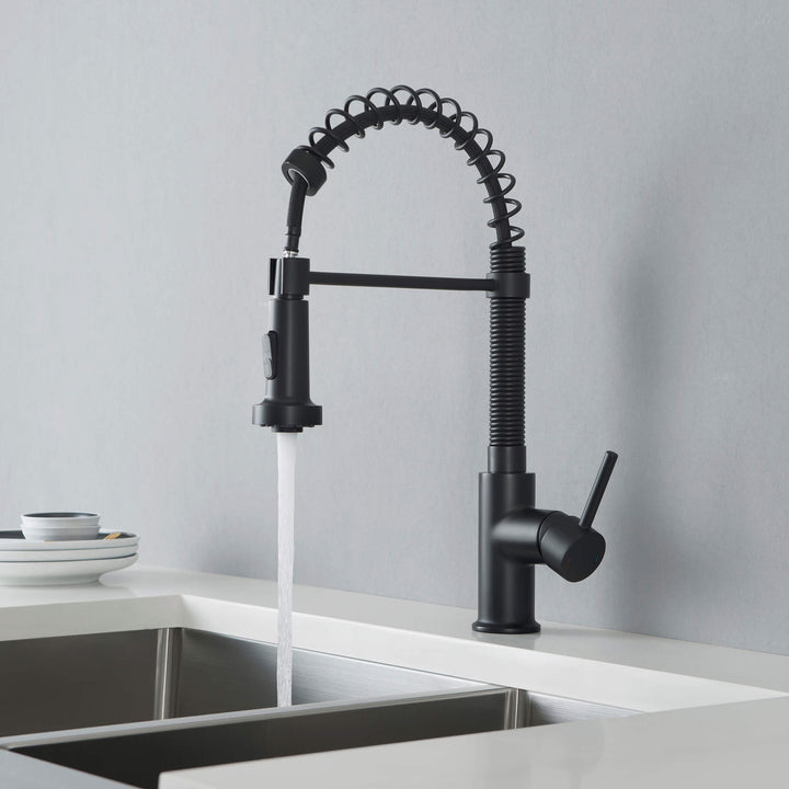 Genova Commercial-Style Single-Handle Pull-Down Kitchen Faucet