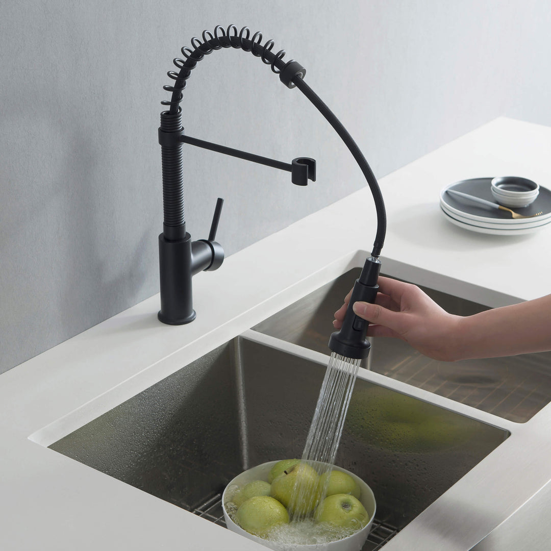Genova Commercial-Style Single-Handle Pull-Down Kitchen Faucet