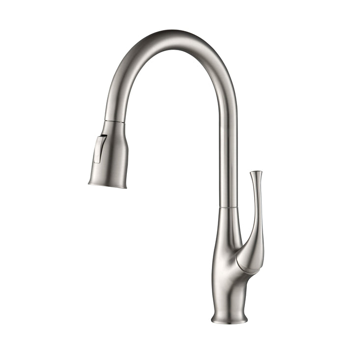 Kansas Single-Handle Pull-Down Kitchen Faucet | ANVE Kitchen &amp; Bath