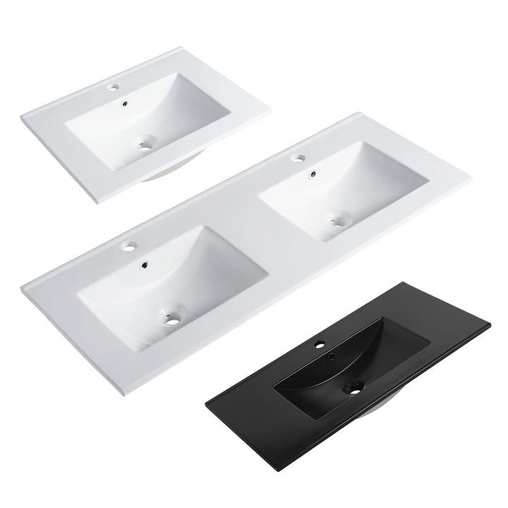 Top-Mount Ceramic Basin