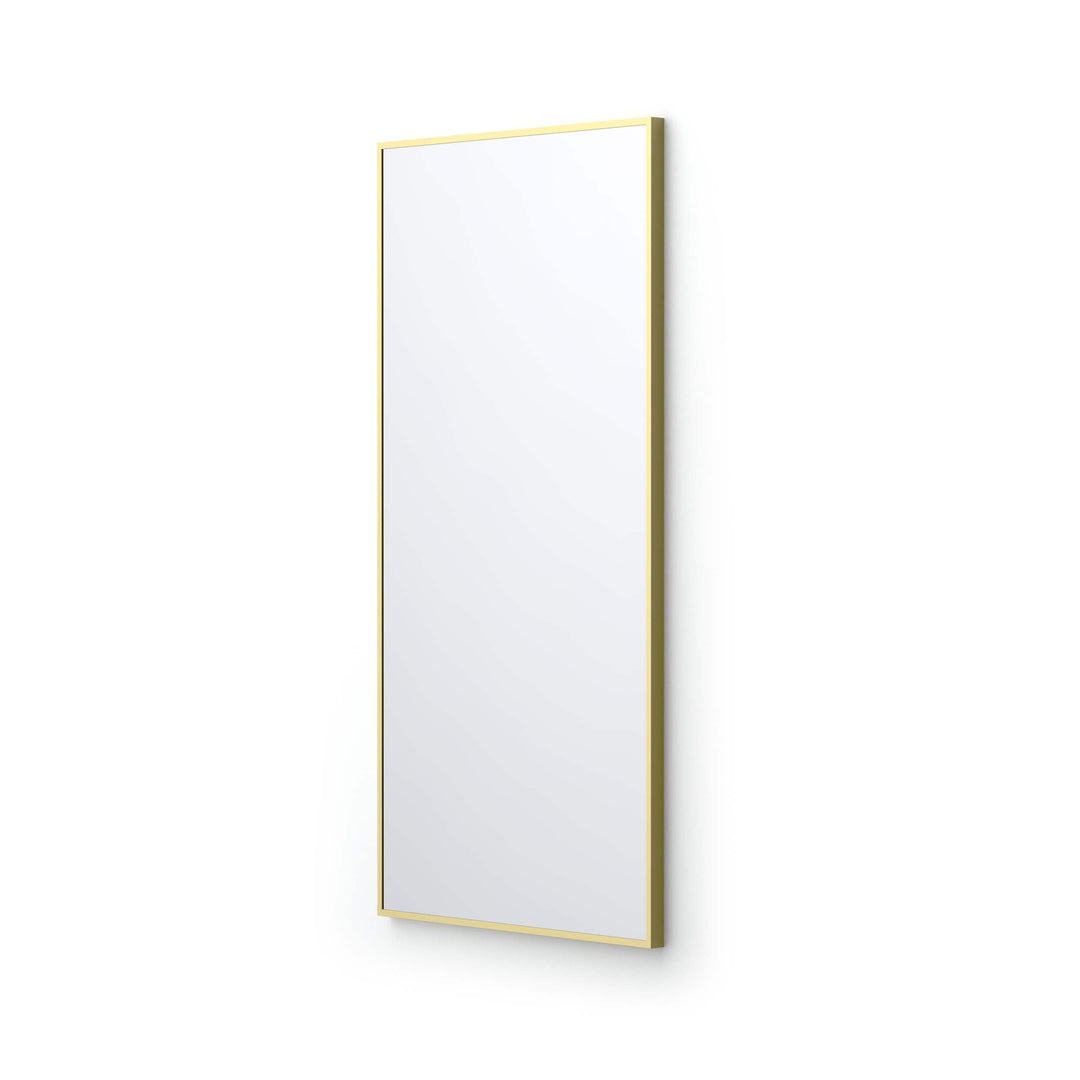 18" x 36" Metal Frame Wall-Mount Bathroom Mirror, Shatterproof in FM1