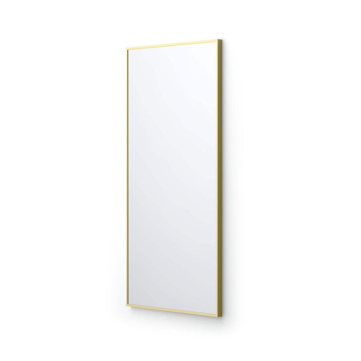 18" x 36" Metal Frame Wall-Mount Bathroom Mirror, Shatterproof in FM1