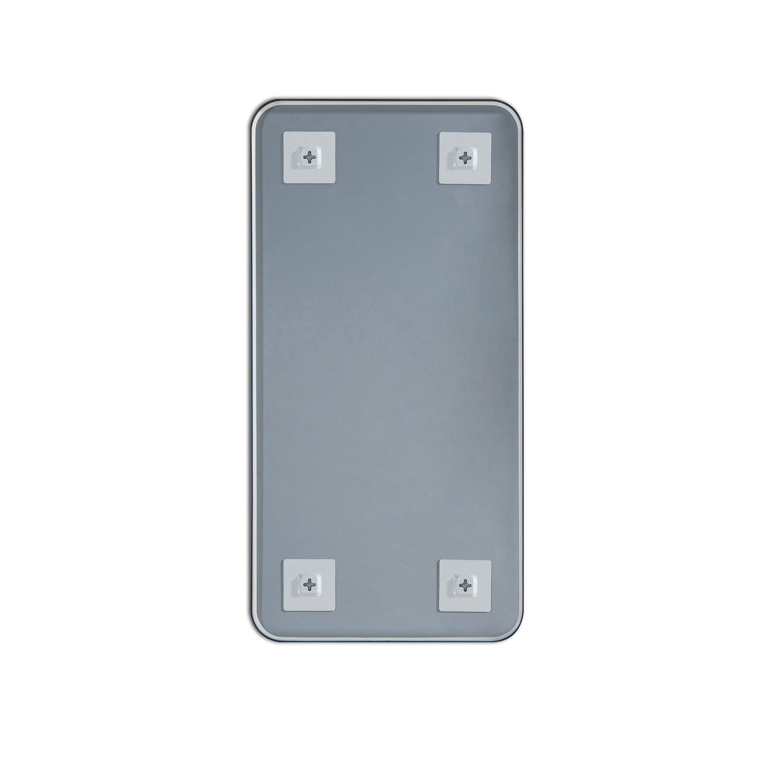 18" x 36" Metal Frame Wall-Mount Bathroom Mirror, Shatterproof in FM2