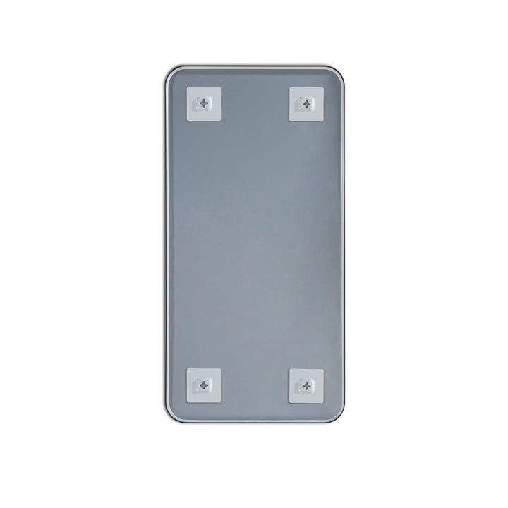 18" x 36" Metal Frame Wall-Mount Bathroom Mirror, Shatterproof in FM2