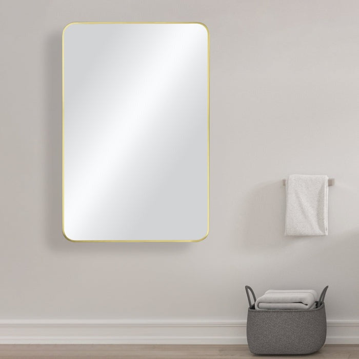 Metal Framed Bathroom Mirror in FM2