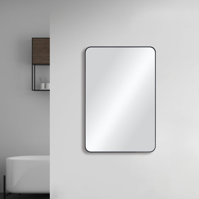 Metal Framed Bathroom Mirror in FM2