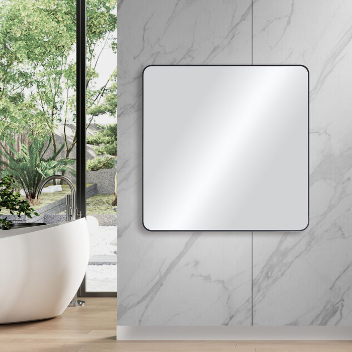 Metal Framed Bathroom Mirror in FM2