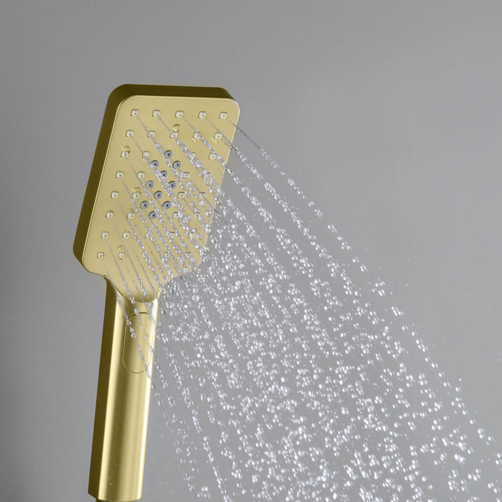 Quadro 3-Mode ABS Handheld Shower Head