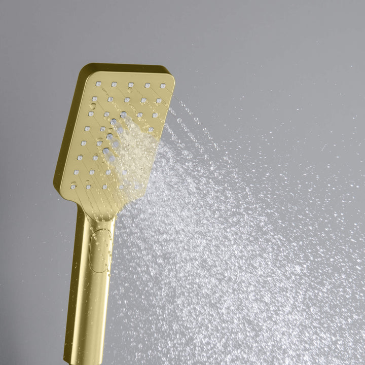 Quadro 3-Mode ABS Handheld Shower Head