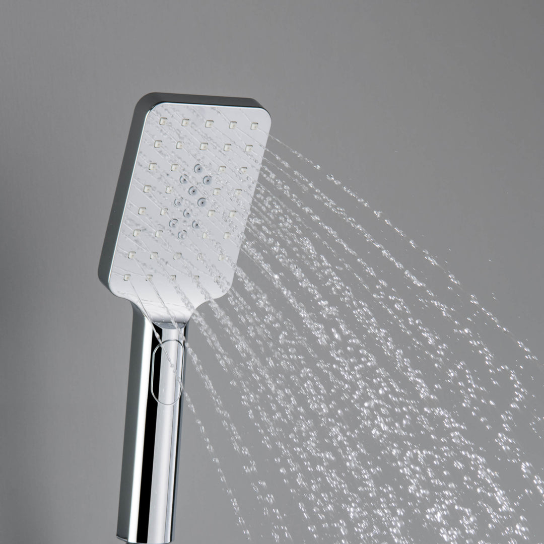 Quadro 3-Mode ABS Handheld Shower Head