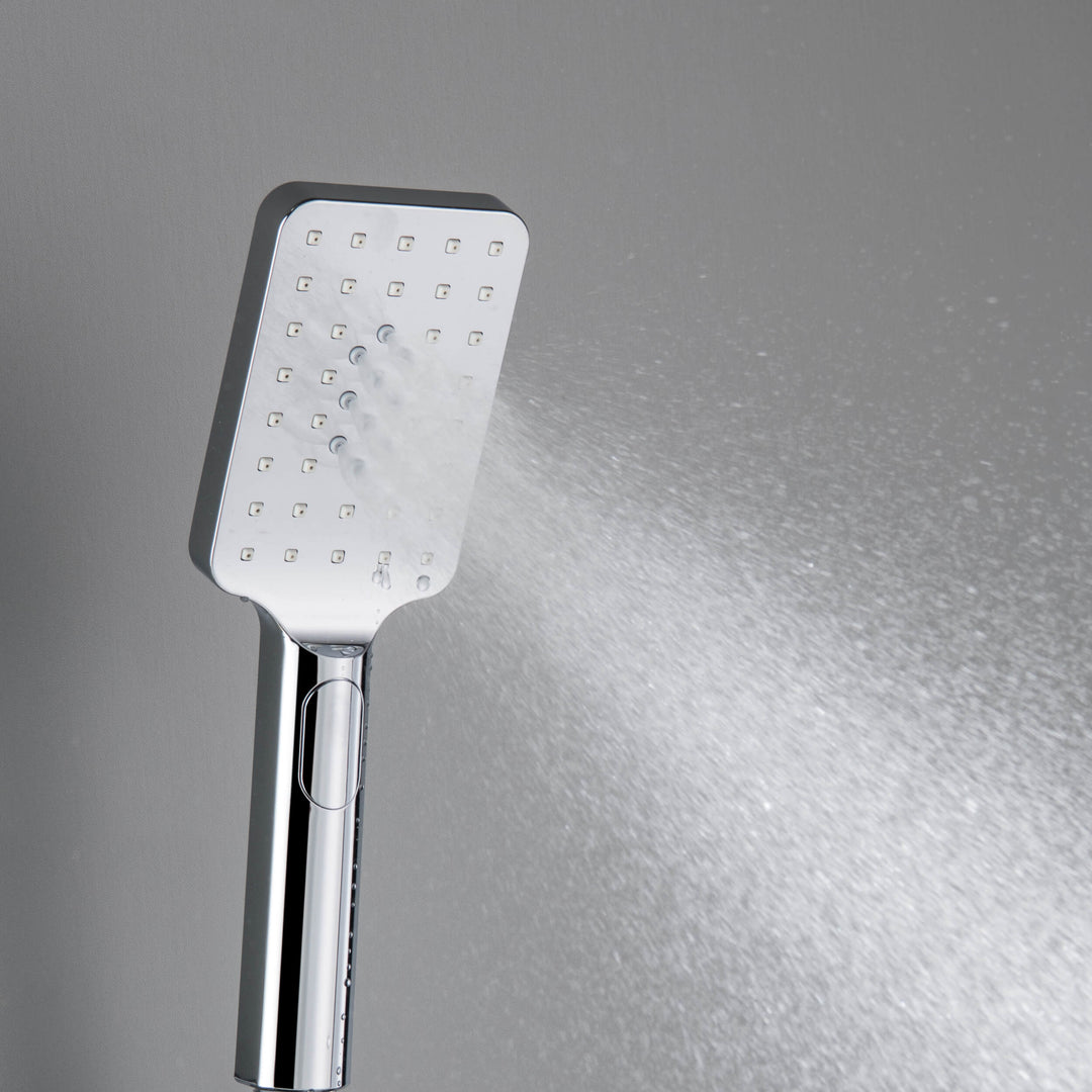 Quadro 3-Mode ABS Handheld Shower Head