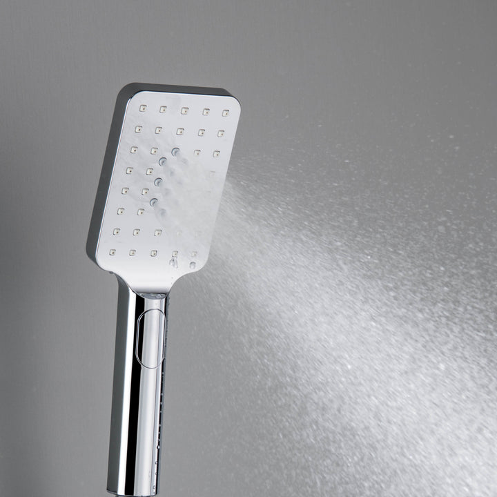 Quadro 3-Mode ABS Handheld Shower Head