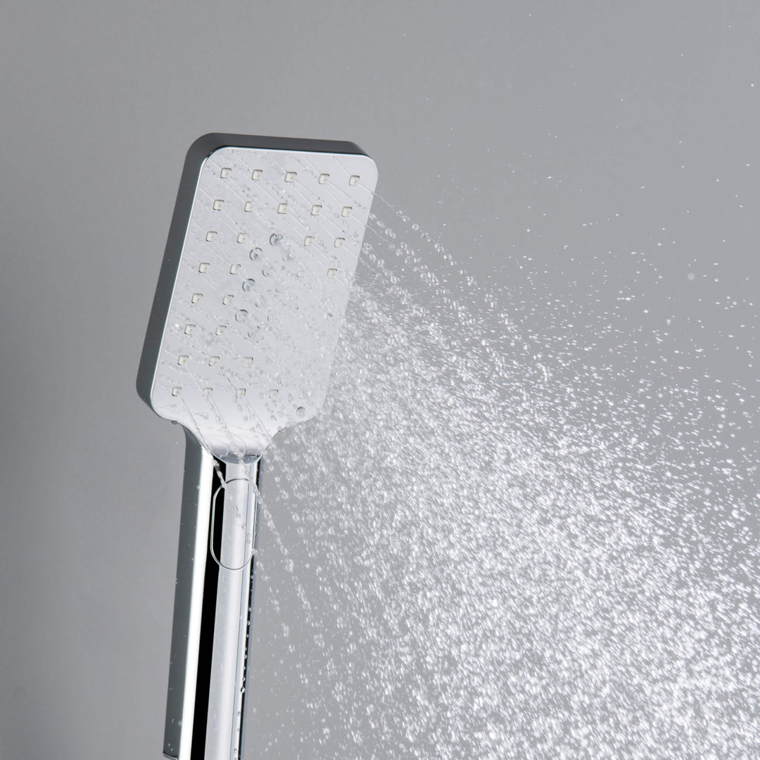 Quadro 3-Mode ABS Handheld Shower Head