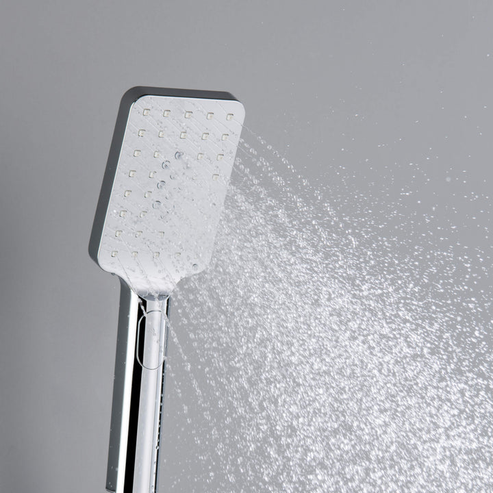 Quadro 3-Mode ABS Handheld Shower Head