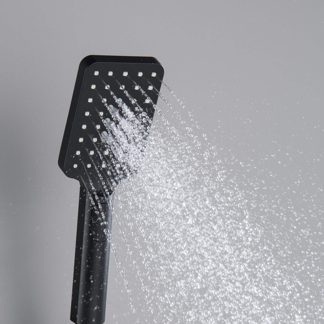 Quadro 3-Mode ABS Handheld Shower Head