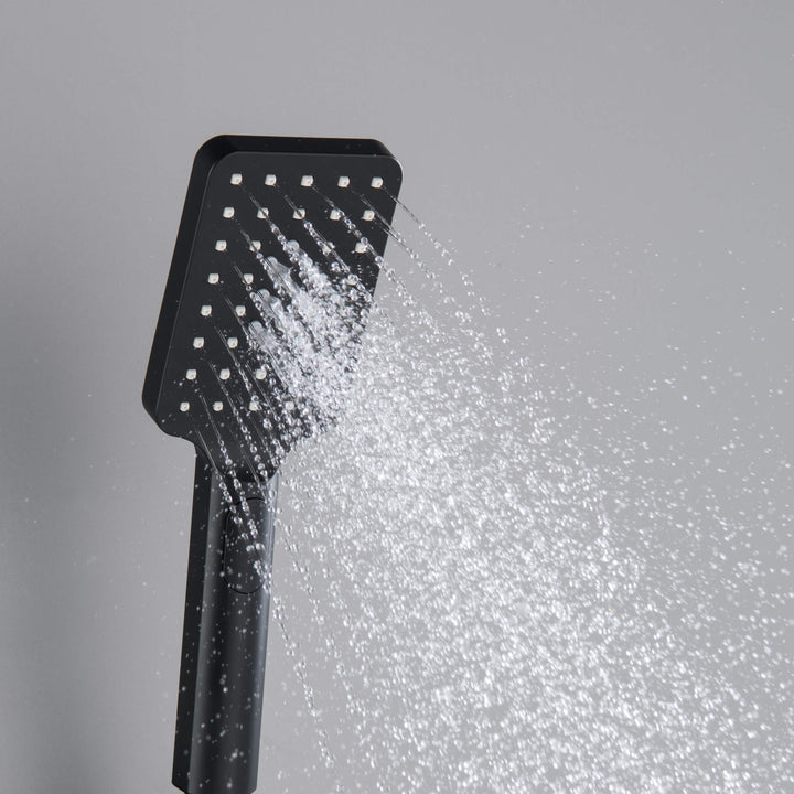 Quadro 3-Mode ABS Handheld Shower Head