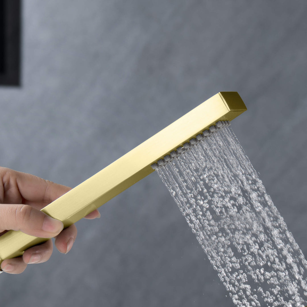 Quadro Single-Setting Handheld Shower Head
