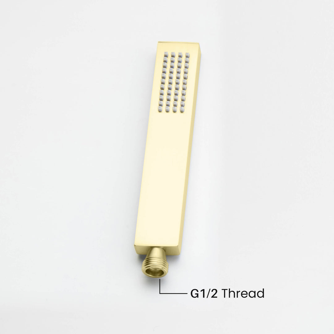Quadro Single-Setting Handheld Shower Head