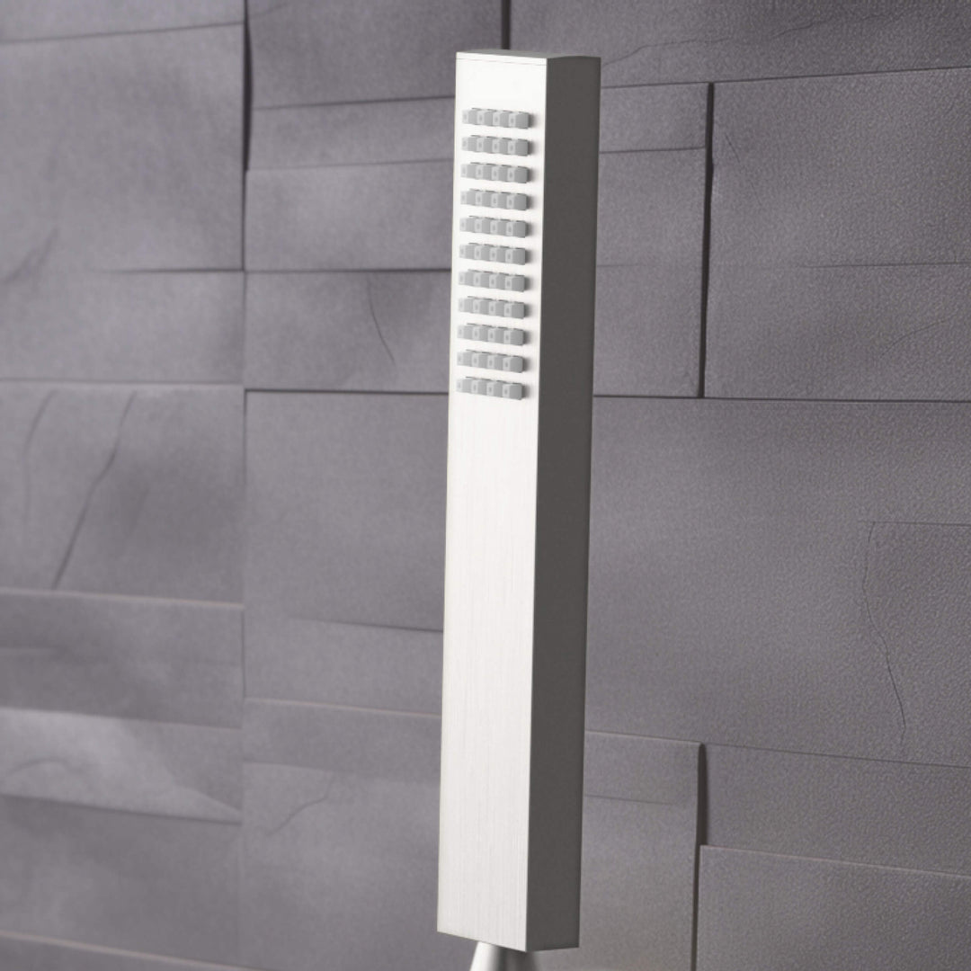 Quadro Single-Setting Handheld Shower Head