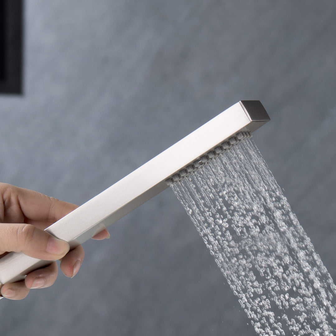 Quadro Single-Setting Handheld Shower Head
