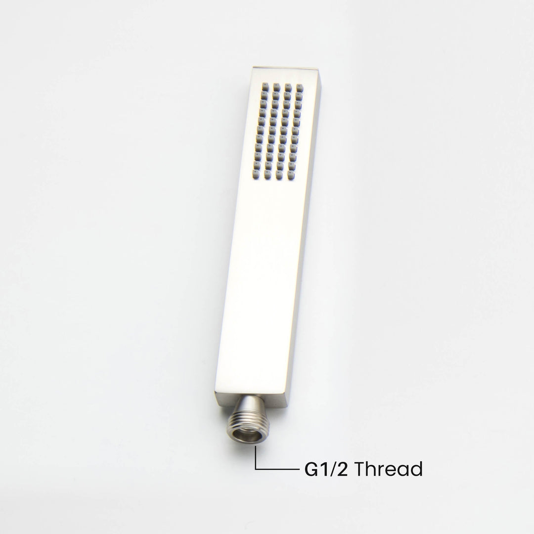 Quadro Single-Setting Handheld Shower Head