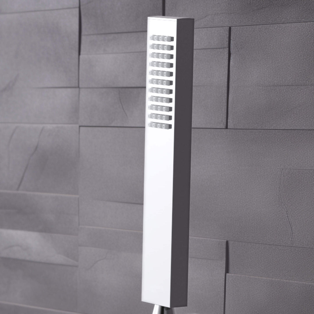 Quadro Single-Setting Handheld Shower Head