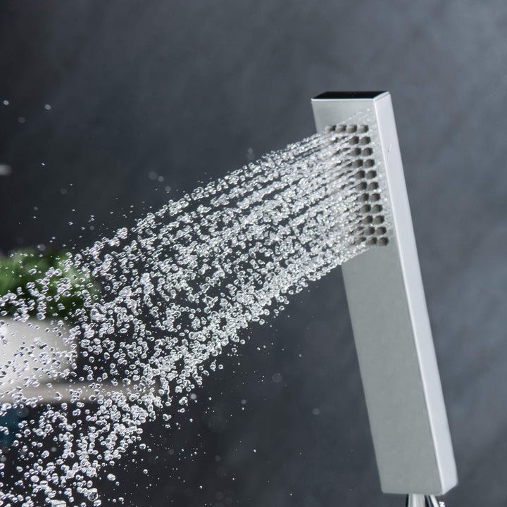 Quadro Single-Setting Handheld Shower Head