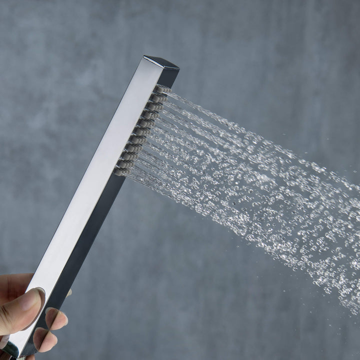Quadro Single-Setting Handheld Shower Head