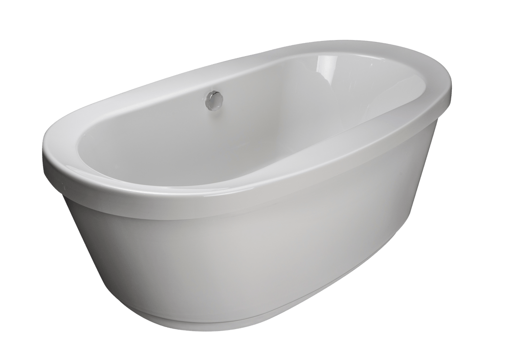 INIZIO™ 6636 Freestanding Heated Soak Bath White/White