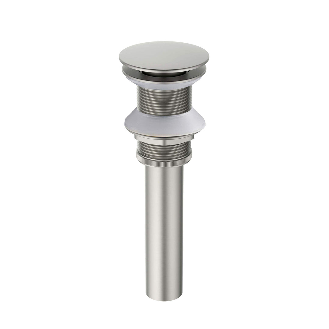 Bathroom Sink Pop-Up Drain Stopper, Full Cover Without Overflow