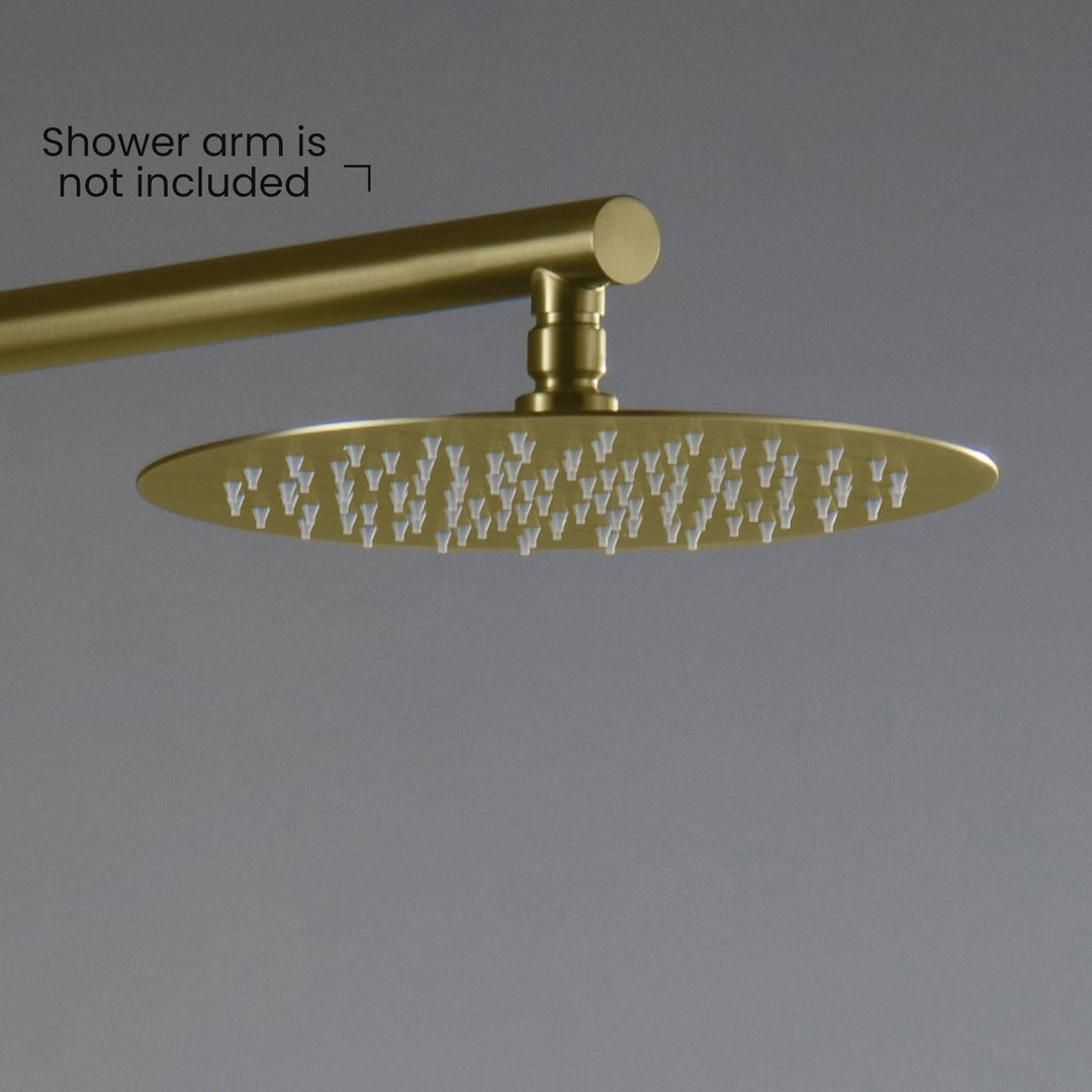 Halo 10" Metal Ultra-Thin Profile Rain Shower Head