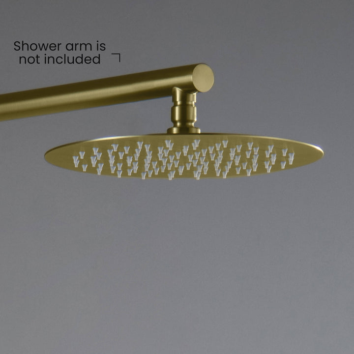 Halo 10" Metal Ultra-Thin Profile Rain Shower Head