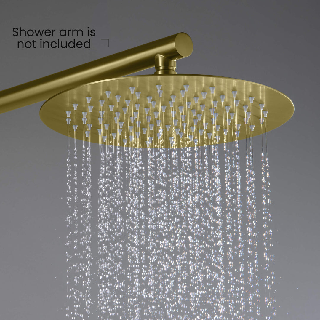 Halo 10" Metal Ultra-Thin Profile Rain Shower Head