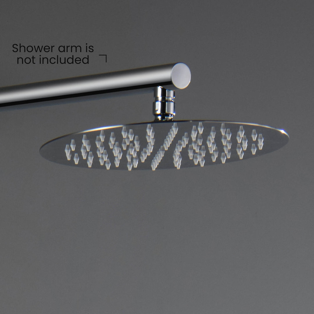 Halo 10" Metal Ultra-Thin Profile Rain Shower Head
