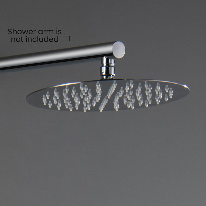 Halo 10" Metal Ultra-Thin Profile Rain Shower Head