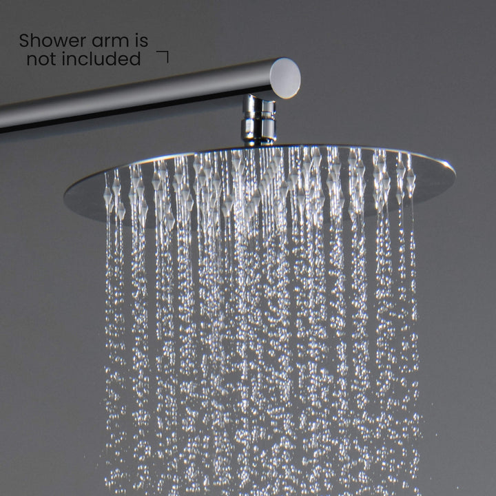 Halo 10" Metal Ultra-Thin Profile Rain Shower Head