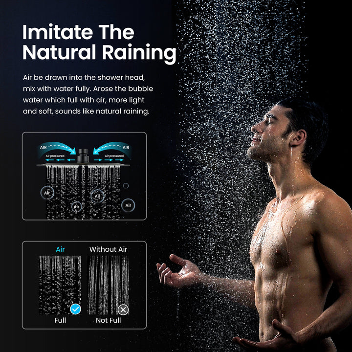 Halo 10" Metal Ultra-Thin Profile Rain Shower Head