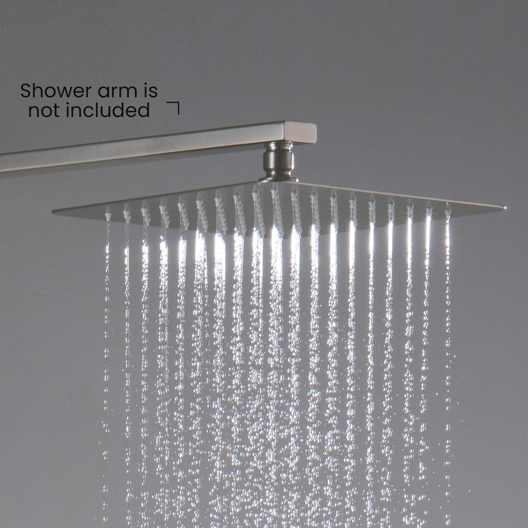 Quadra 10" Ultra-Thin Metal Rain Shower Head