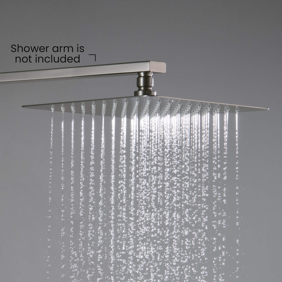 Quadra 10" Ultra-Thin Metal Rain Shower Head