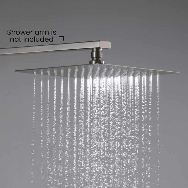Quadra 10" Ultra-Thin Metal Rain Shower Head
