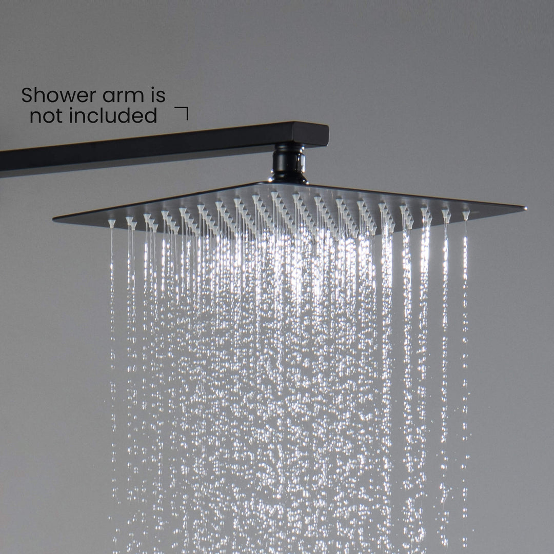 Quadra 10" Ultra-Thin Metal Rain Shower Head