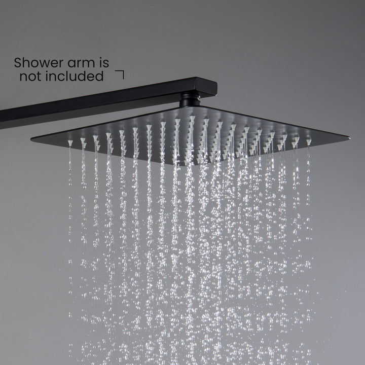 Quadra 10" Ultra-Thin Metal Rain Shower Head