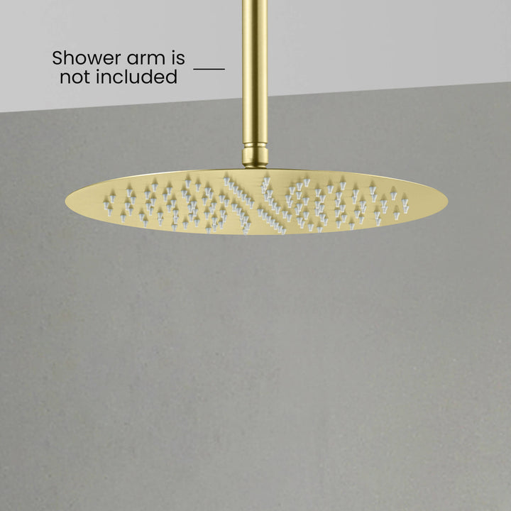 Halo 12" Metal Ultra-Thin Profile Rain Shower Head