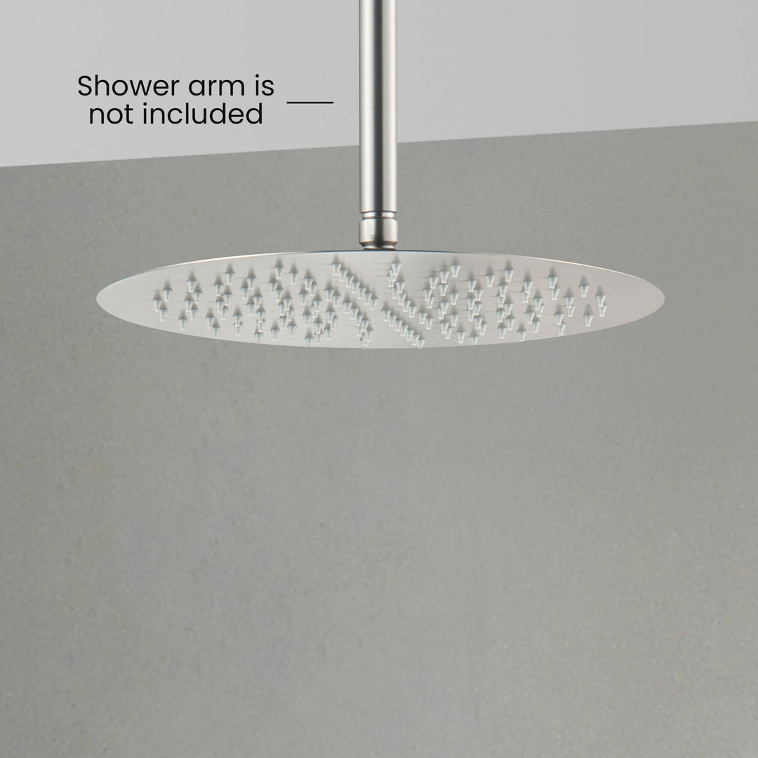 Halo 12" Metal Ultra-Thin Profile Rain Shower Head