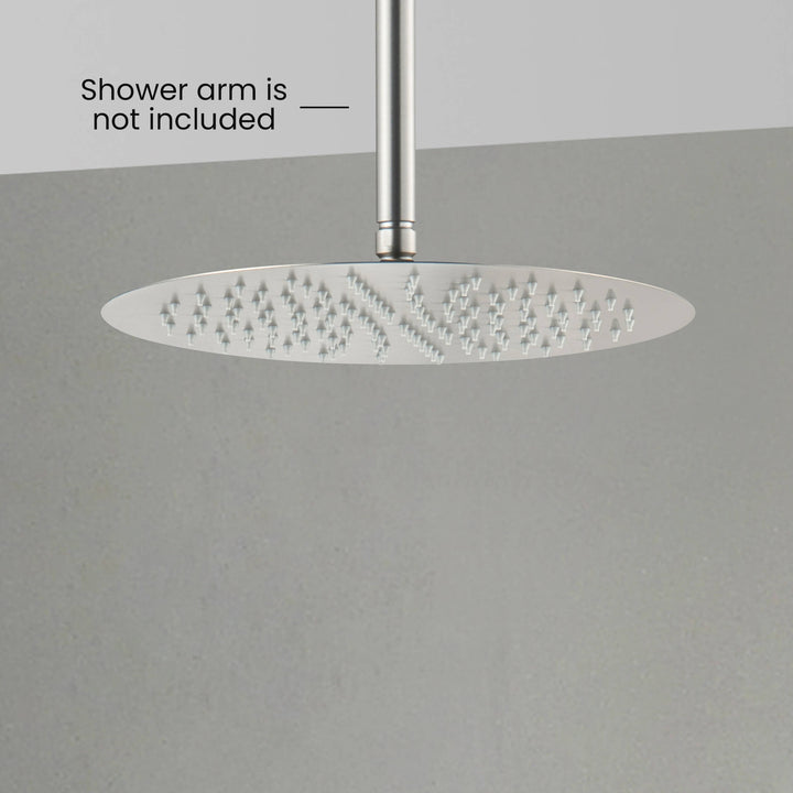 Halo 12" Metal Ultra-Thin Profile Rain Shower Head