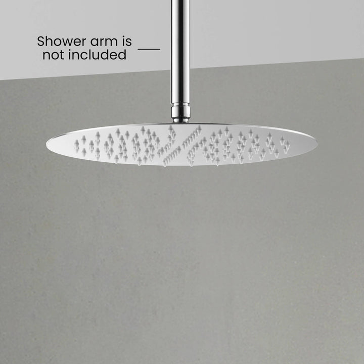 Halo 12" Metal Ultra-Thin Profile Rain Shower Head