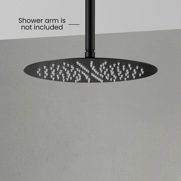 Halo 12" Metal Ultra-Thin Profile Rain Shower Head