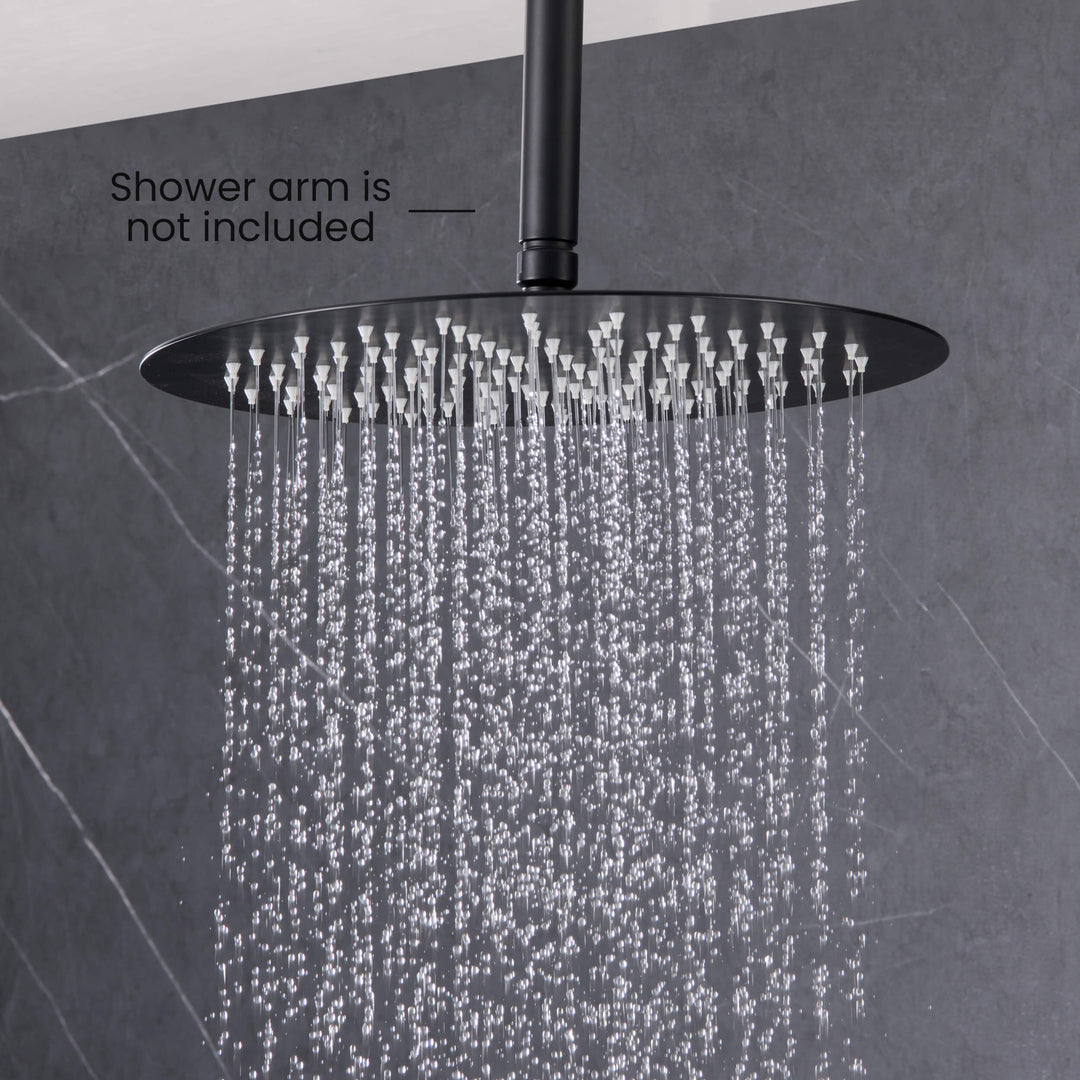 Halo 12" Metal Ultra-Thin Profile Rain Shower Head