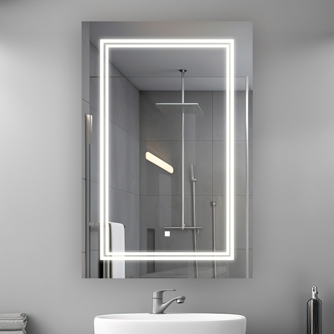 Soho 24" x 36" LED Bathroom Mirror, Anti-Fog